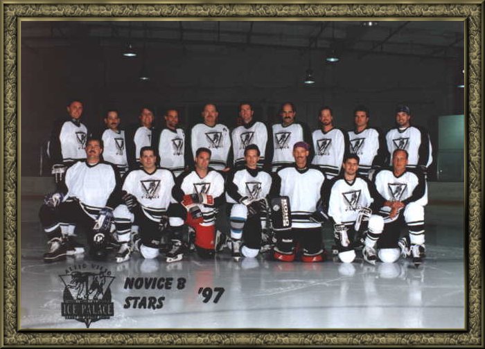 Stars Team Picture w/ Gold Frame